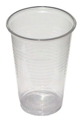 1000 Hygienic 200ml Individually Wrapped Packaged Clear Plastic Cups Glasses 
