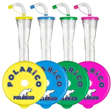 Cup 400 ml Plain Mix POLARiCO 54 pcs