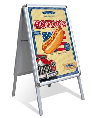 Full Color SLUSHES BANNER Sign Larger Size Restaurant HOT DOG CART Sausage 