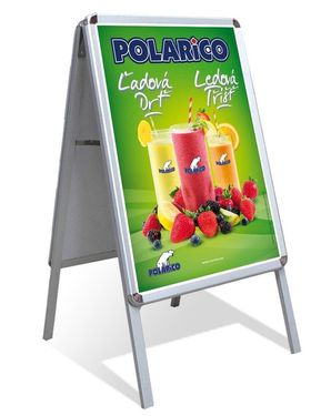 Poster stand A2 POLARiCO Glass