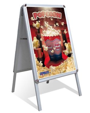 Poster stand A2 Popcorn crashbox