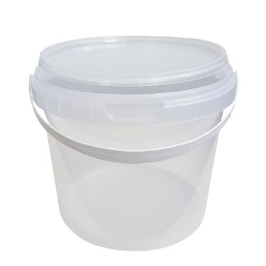 Bucket 3,5 L plastic with lid