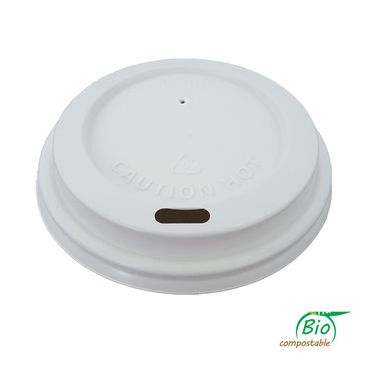 Lid 80 mm for cup BIO 100 pcs